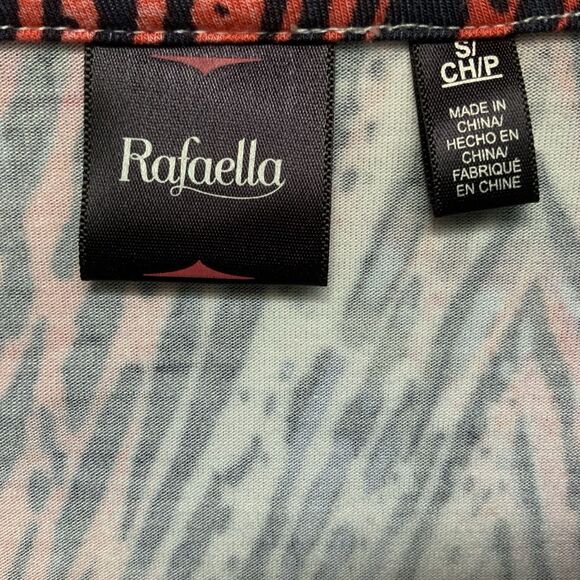 Rafaella Artistic Expression Long Sleeve Abstract Print Top Size Small NWT - Picture 8 of 12